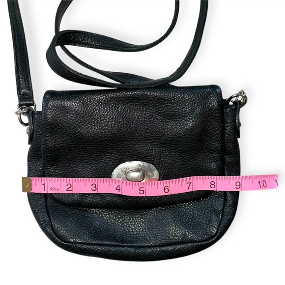 ROOTS Leather Cross Body Purse - Picture 2 of 5